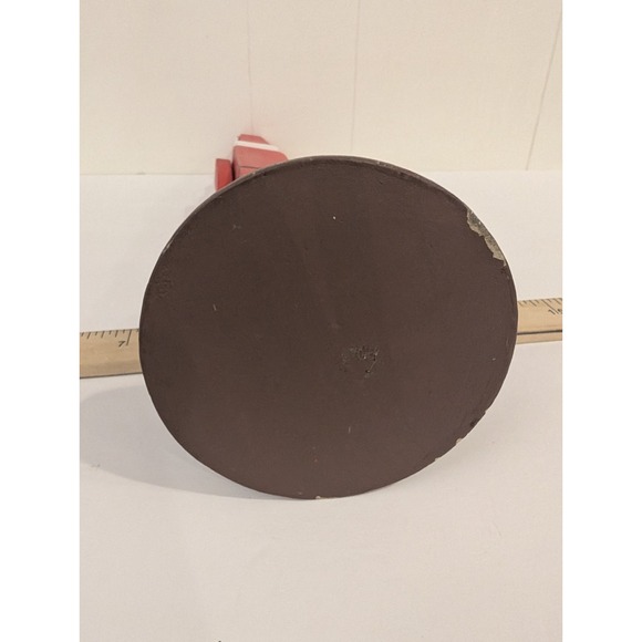 Vintage Santa Claus Figurine Hand Carved Wood Jointed Arms Folk Art 17" Tall - Picture 14 of 14